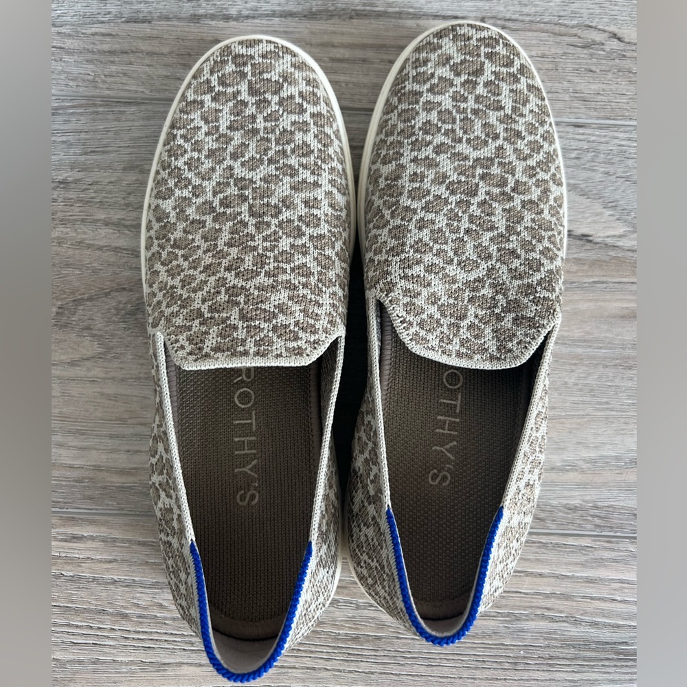 Rothy’s leopard sneakers
